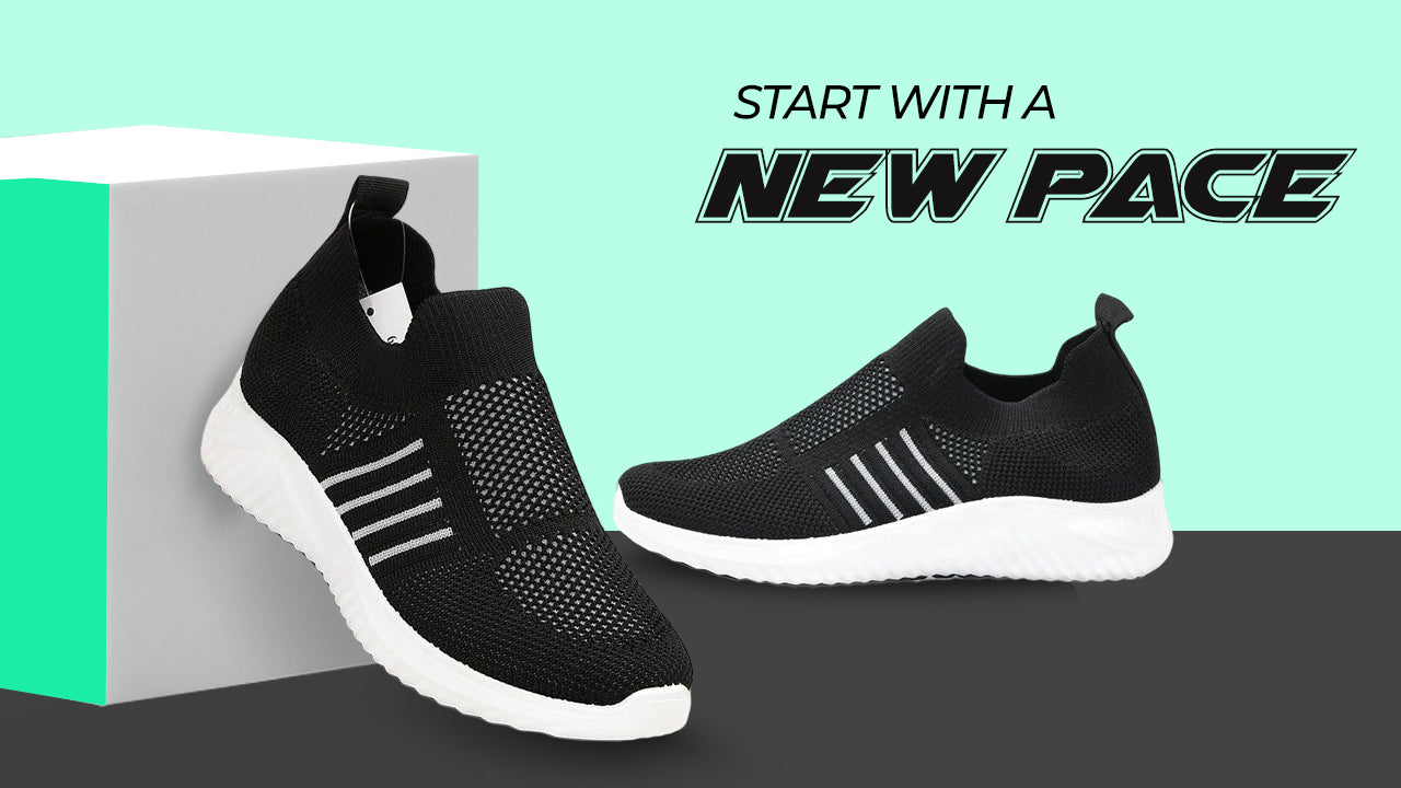 Start your workout routine in our snazzy sports shoes for women
