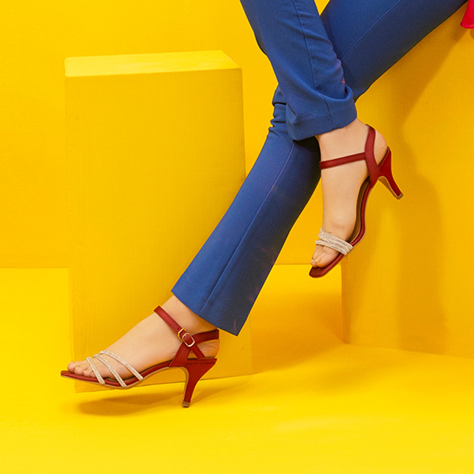 Miller Pavé Bombé Low Heel Sandal: Women's Shoes | Sandals | Tory Burch EU
