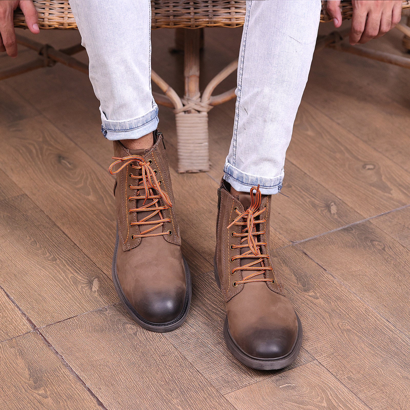 Buy Leather Boots For Men In Pakistan Leather Shoes Servis