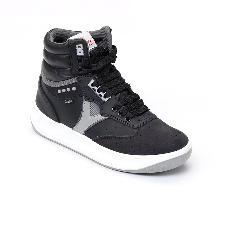 Servis Cheetah Black Shoes