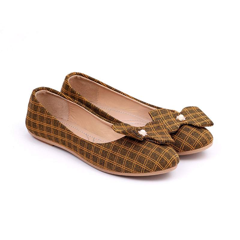 L-EK-0400951-Ladies Checkered Pumps